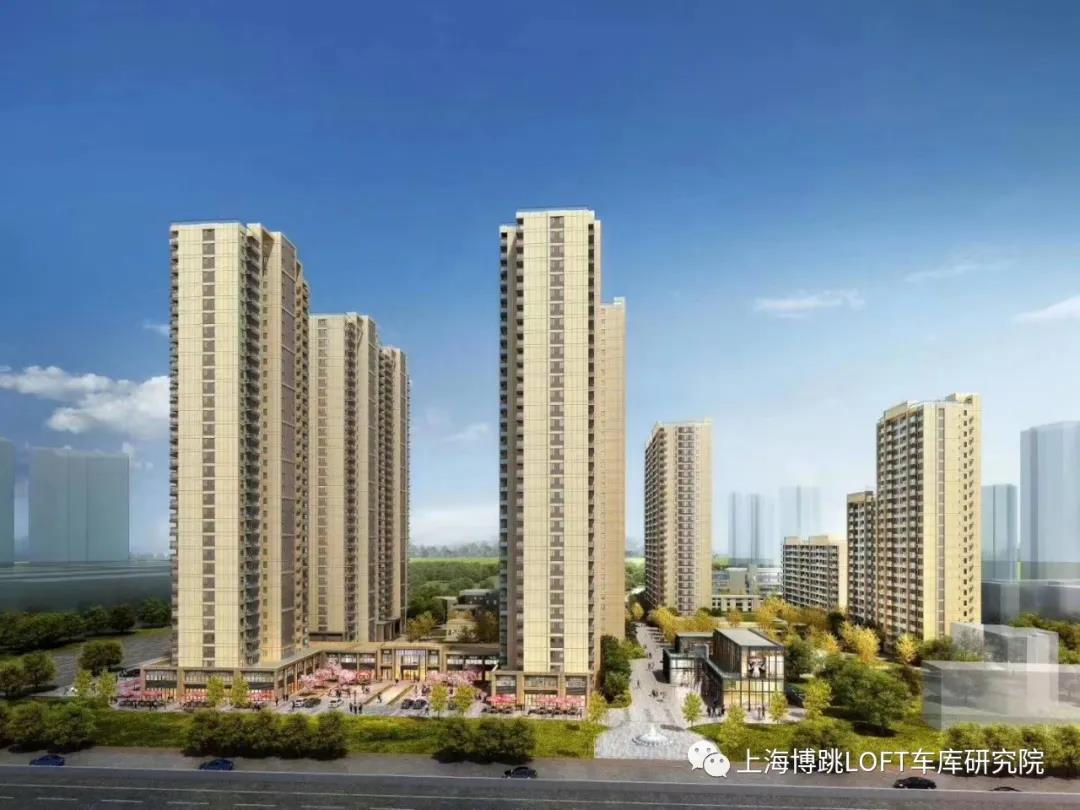衡阳采用了LOFT车库武汉当代集团春风十里项目现已结构封顶！